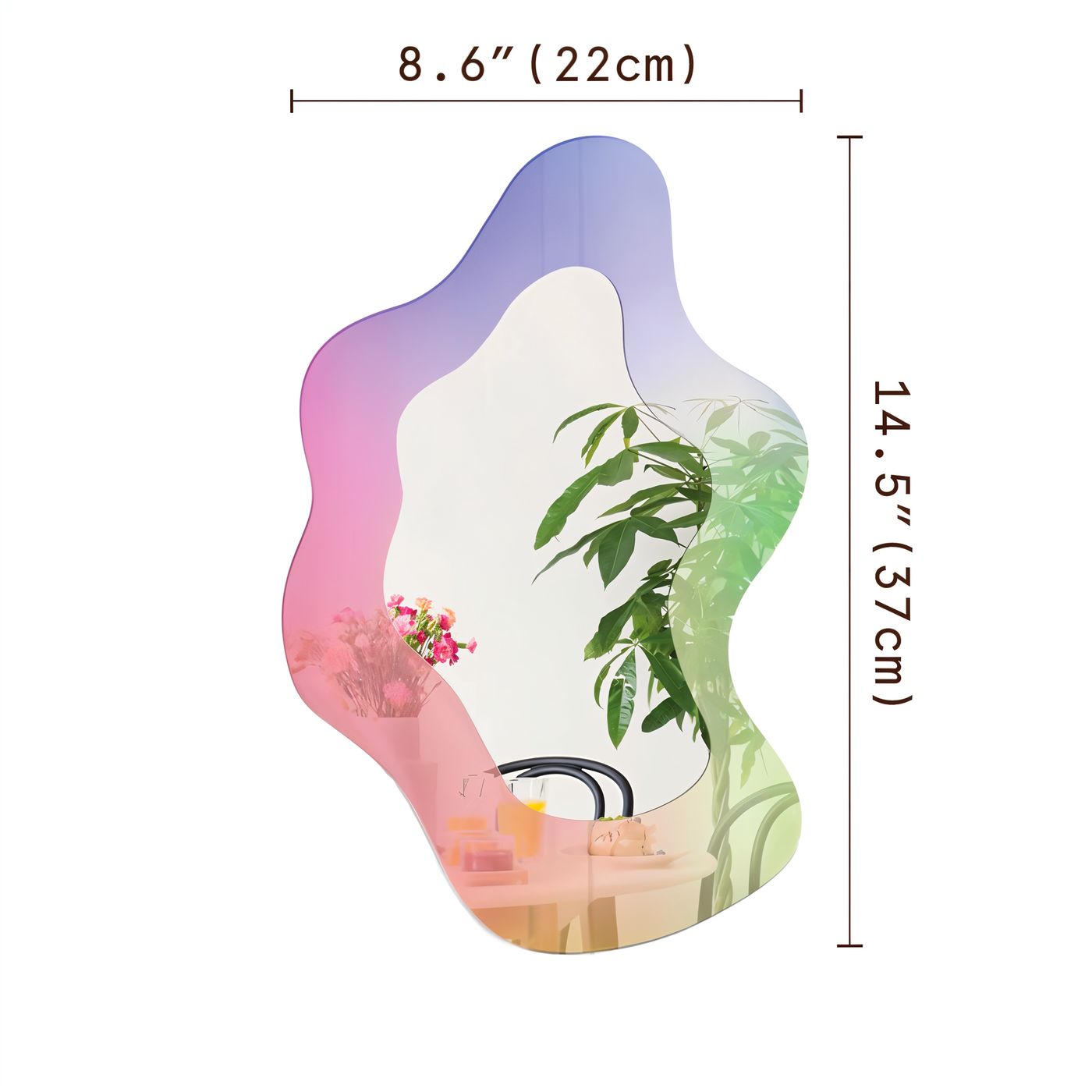Miruva - Moderner geometrischer Spiegel