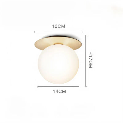 GlowOrb LED Deckenleuchte Globus