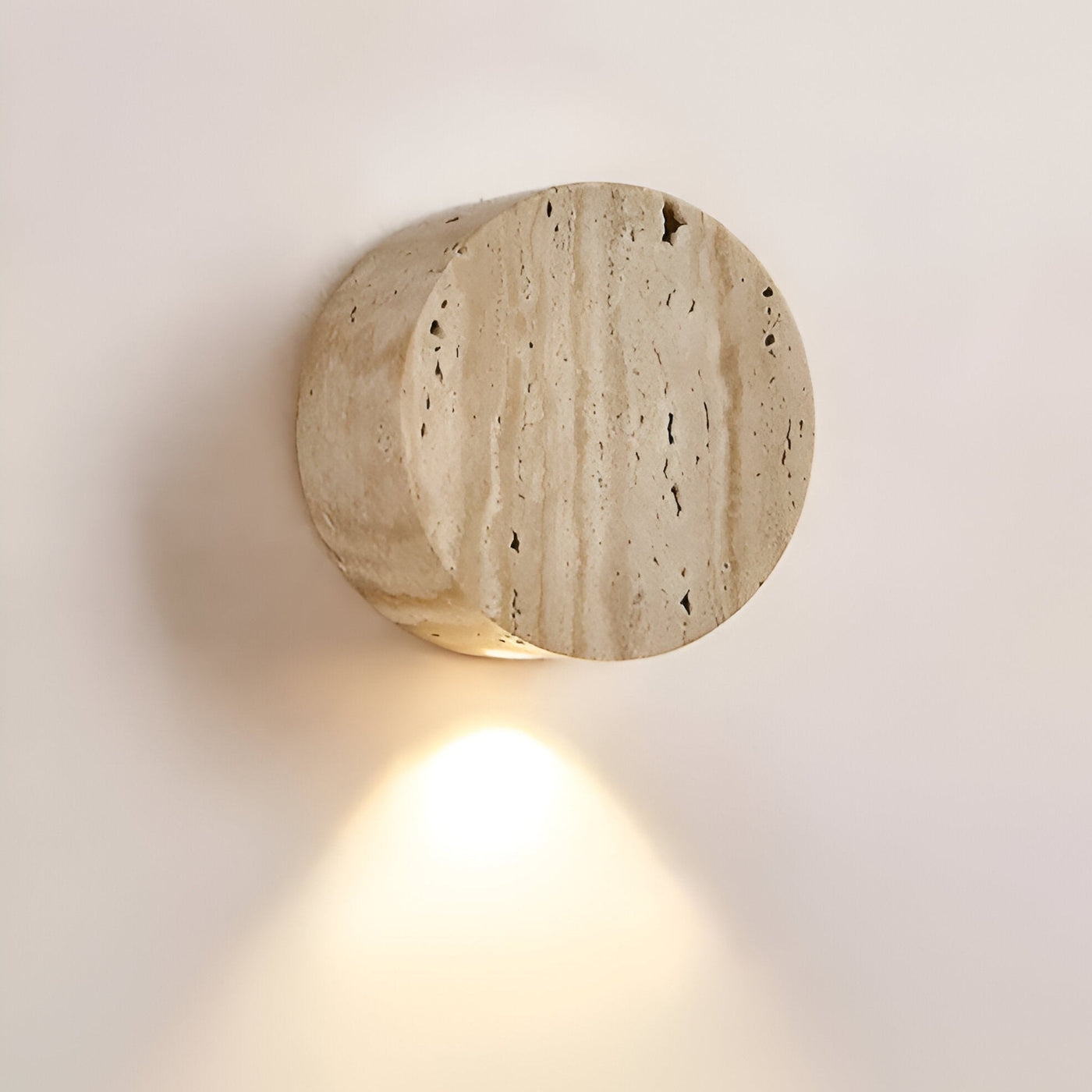 OrbGlow Wabi-Sabi Wandleuchte mit sanftem Umgebungslicht