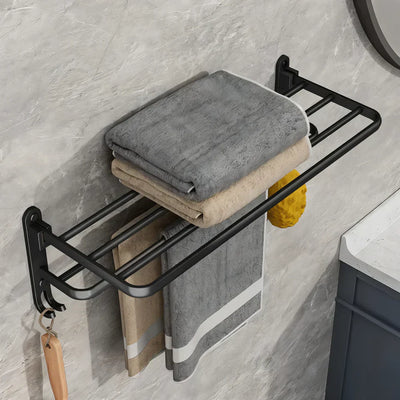 TowelFlex Wandmontierte Doppelhandtuchstange