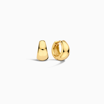 Gold Rue Mini Hoop Earrings