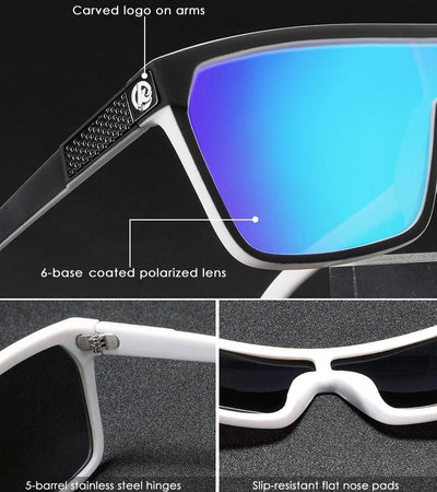 Herren Sonnenbrille mit UV-Schutz und flexiblem Rahmen – Jonas
