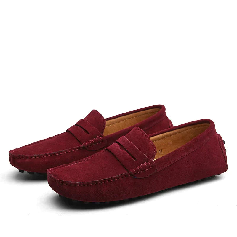 Jesper - Wildleder Slipper - Italienischer Stil