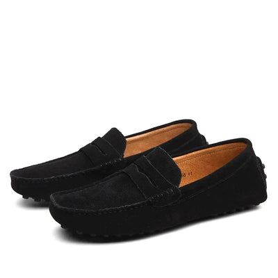 Jesper - Wildleder Slipper - Italienischer Stil