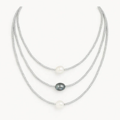 Retro Süßwasserperlenkette