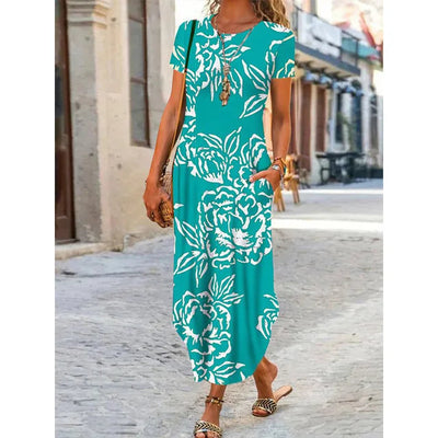 Lara - kulturelles maxikleid in schwarz