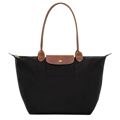 Brunhilde® | Große Le Pliage Tasche, Schwarz