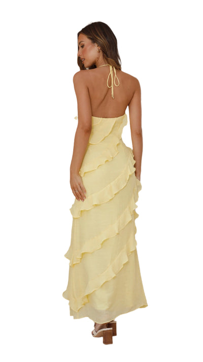 Vanessa - Moderne lange Kleid