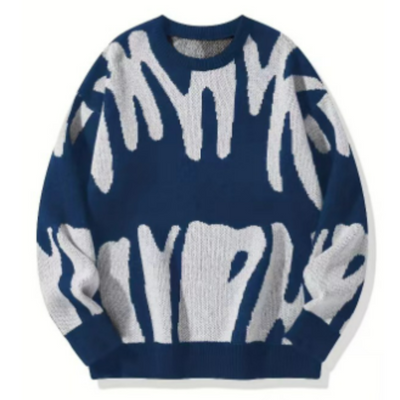 Lässiger Strickpullover für Gemütliche Wintertage