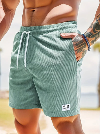 Leandro - Herren Gestreifte Shorts