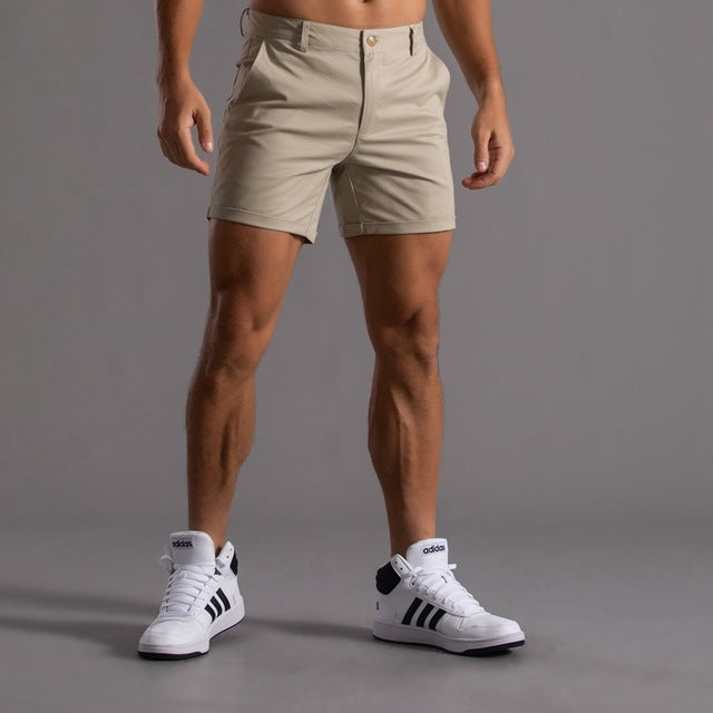 Modische Slim-Fit Chino-Shorts für Herren – Emil