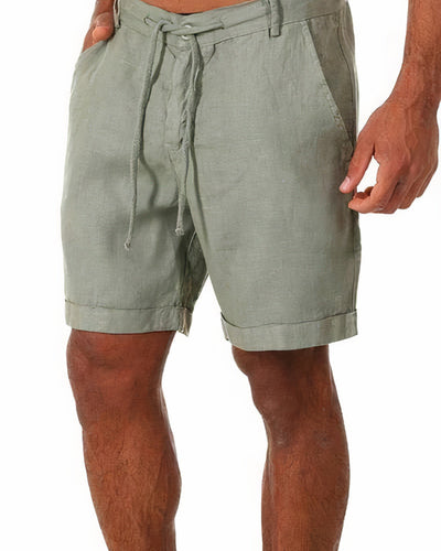 Marcel - Herren Leinen-Shorts