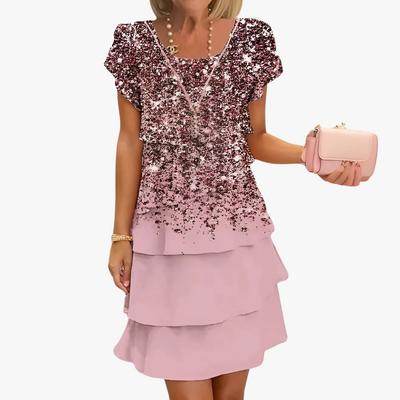 Marika - Elegantes Damen Maxikleid mit Blumenmuster