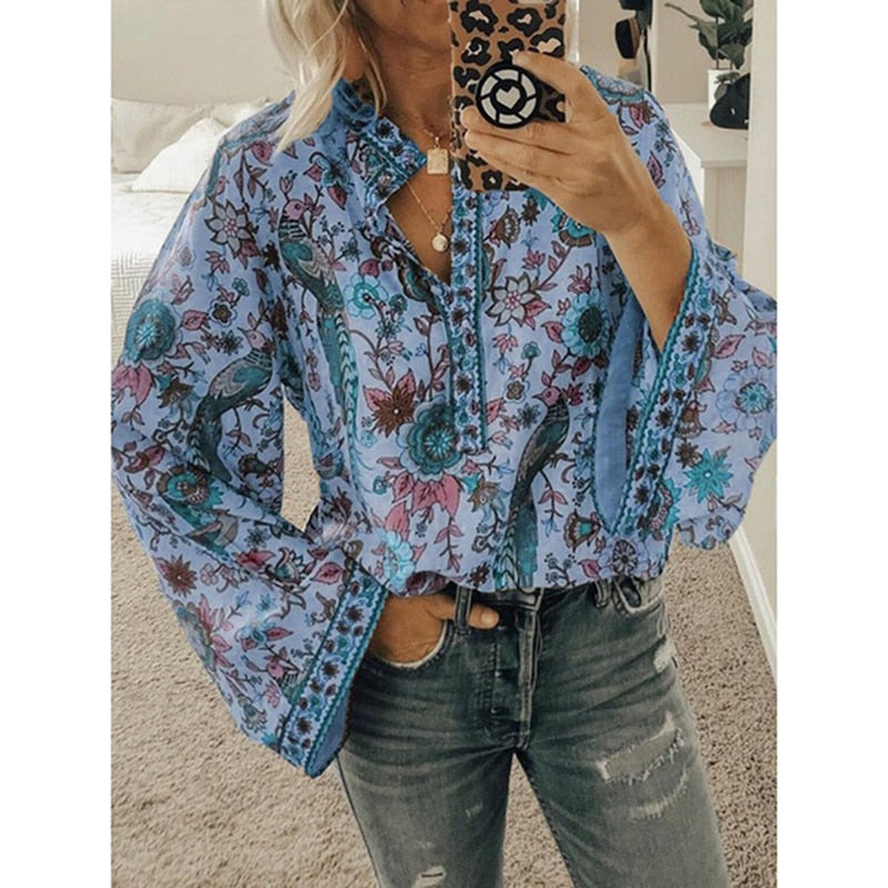 Marisa- Solara Boho Bluse