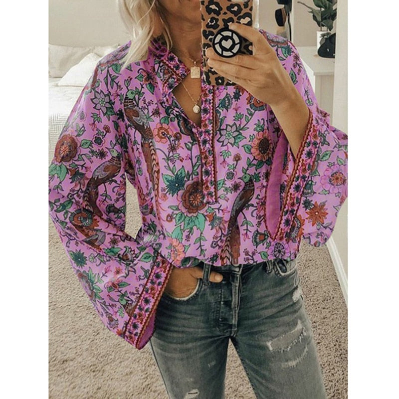 Marisa- Solara Boho Bluse