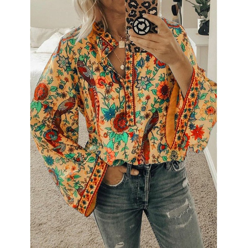 Marisa- Solara Boho Bluse
