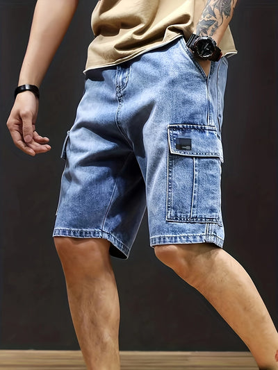 Marlon - Herren Cargo Denim Shorts