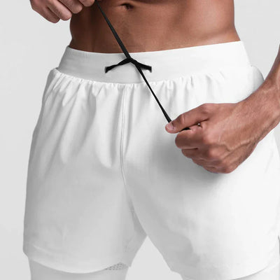 Trendige Sportshorts mit atmungsaktivem Material und Seitentasche – Marky