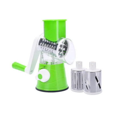 Multifunktionale Mandoline für Gemüse mit robuster Ausführung, Sicherheitsfunktionen und 3 austauschbaren Klingen