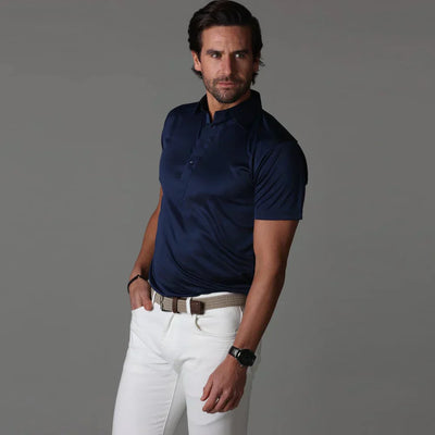 Jack | Saubere Leistung Dehnbar Slim Fit Kurzarm-Poloshirt