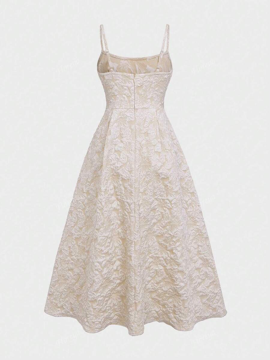 Nina – Elegantes Midi-Kleid Für Hochzeit Sommer