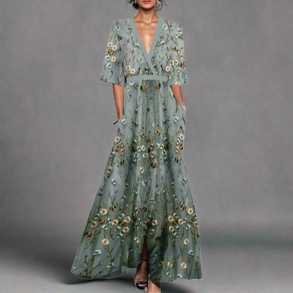 Claudia | Elegantes Vestito Pregiato da Donna