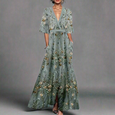 Claudia | Elegantes Vestito Pregiato da Donna