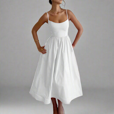 Kreszentia | Premium Strap Midi Dress für jeden Anlass