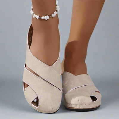 Greta | Bequeme Keilsandalen mit Zehenfreiheit