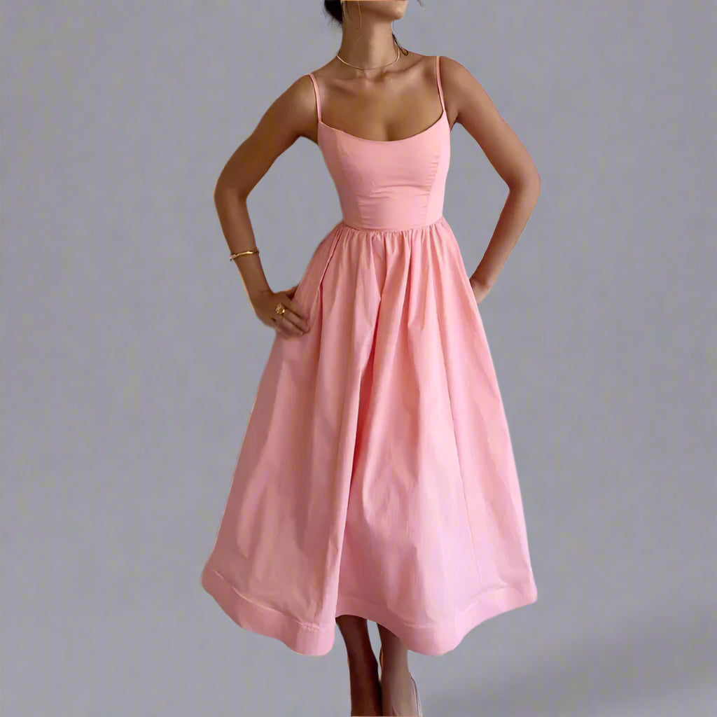 Kreszentia | Premium Strap Midi Dress für jeden Anlass