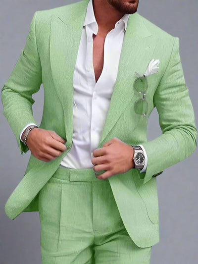 Ethan | Premium Leinen Anzug Set für Männer