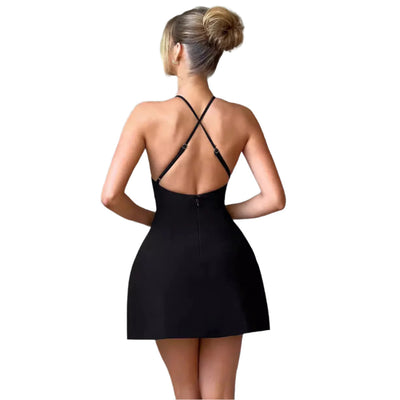 Rosalie - Attraktives Halterneck-Design, figurnahe Kleid