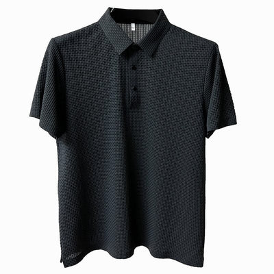 Atmungsaktives Herren Poloshirt mit Mesh-Details & Slim Fit – Milan