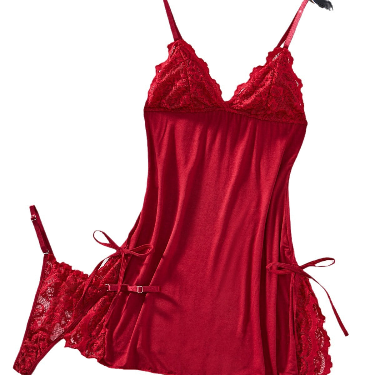 Novalise | Unifarbenes Dessous-Set aus Spitze für Frauen