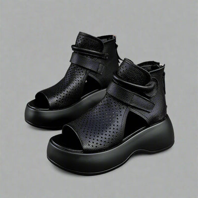 Annelore | Elegante Ledersandalen für ultimativen Komfort