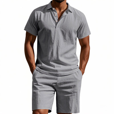 Rainer - Sommerliches Leinen-Set