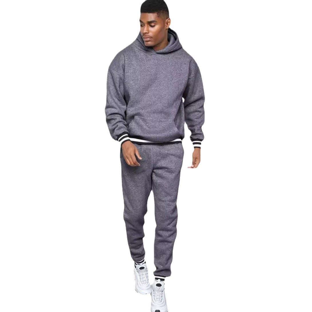 Herren Sportliches Sweatshirt und Jogginghose Set Aliams