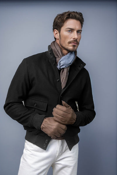 Herren elegante Utilityjacke mit praktischen Taschen und modischem Schnitt Aliams