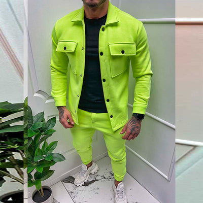 Herren stylischer Freizeitanzug mit praktischen Taschen und modernem Schnitt Aliams