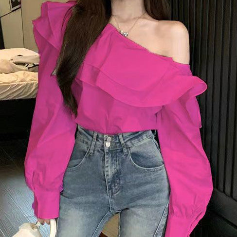 Alena – Elegantes schulterfreies Oberteil