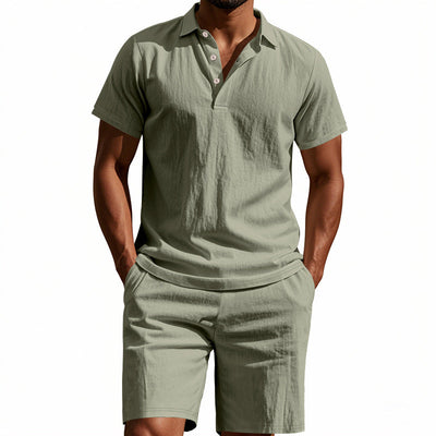 Rainer - Sommerliches Leinen-Set