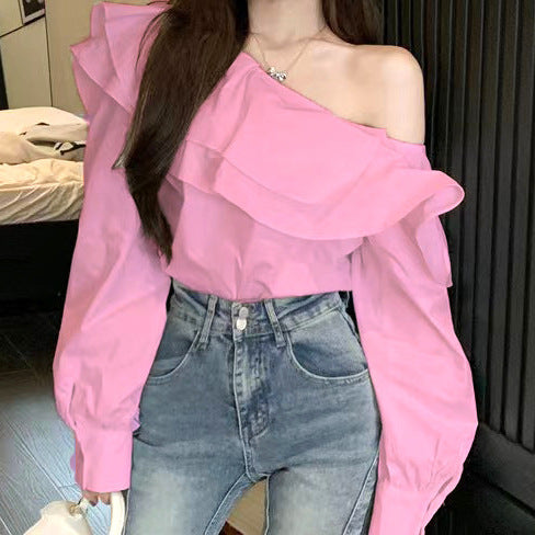 Alena – Elegantes schulterfreies Oberteil