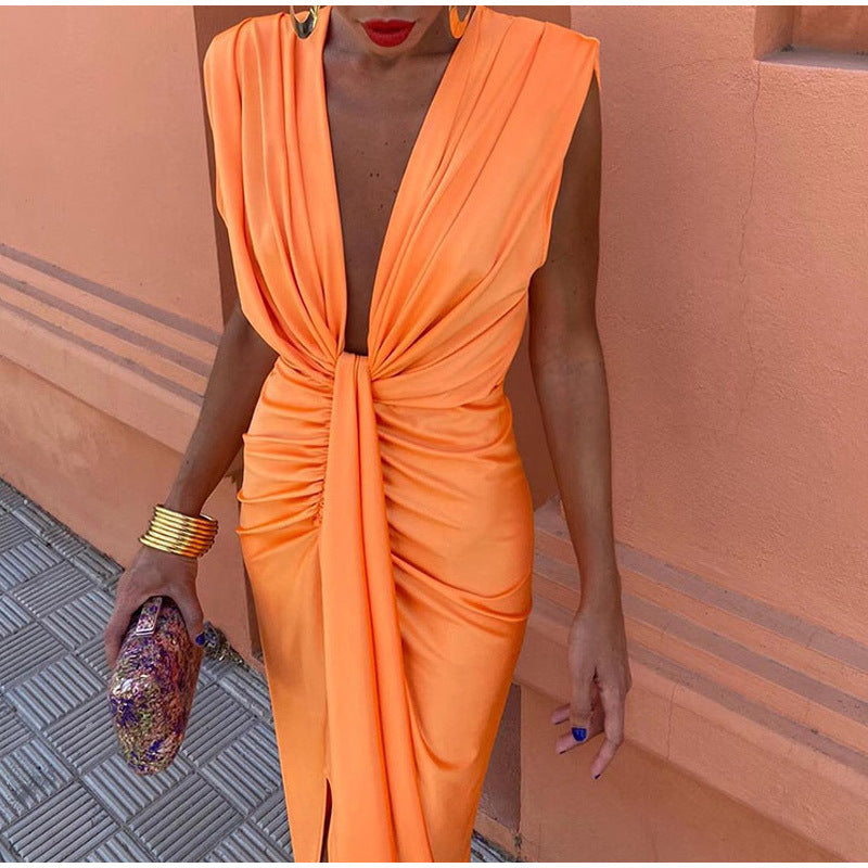 Crocetta  | Elegantes schulterfreies Kleid