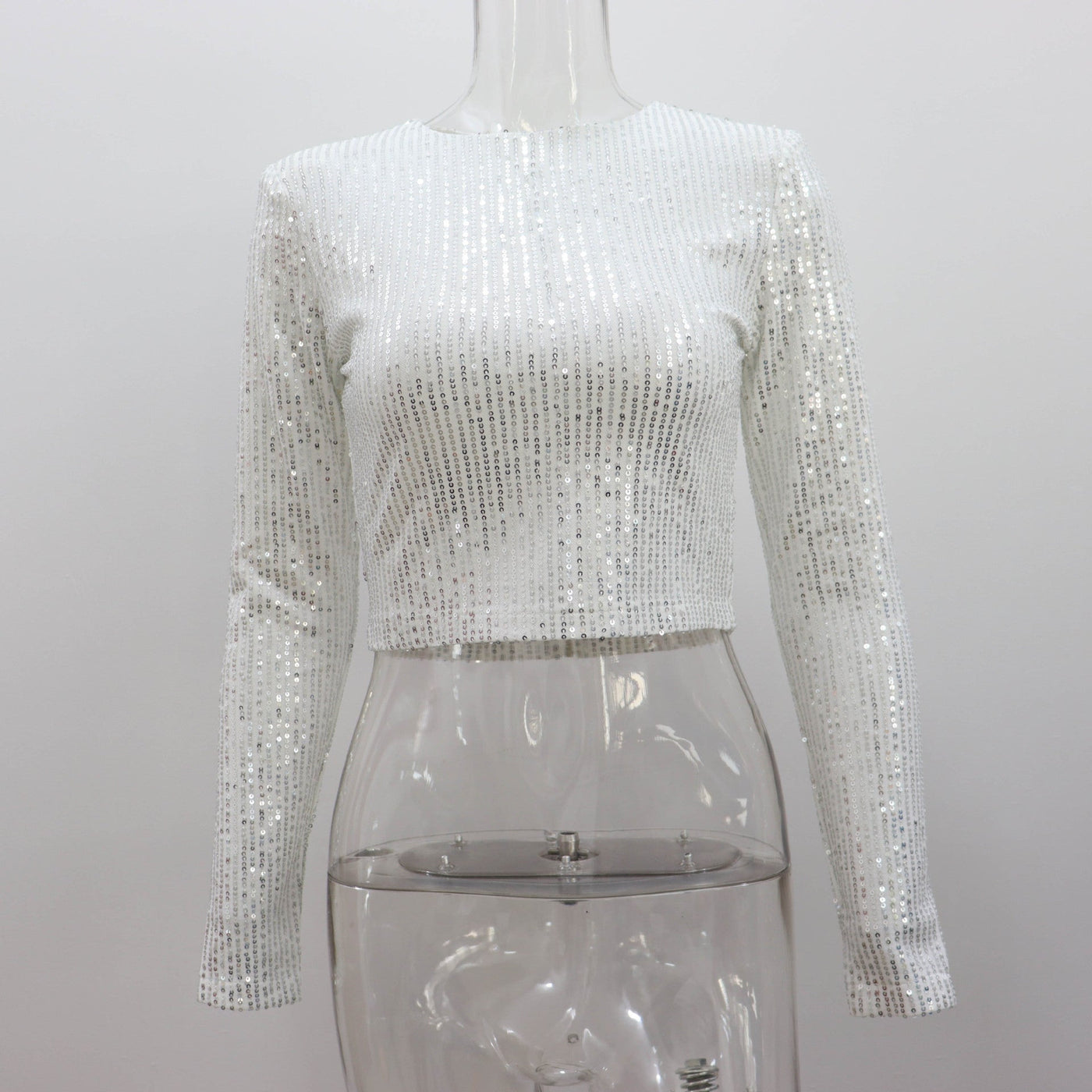 Grace – Langarm Pullover mit Pailletten für Damen