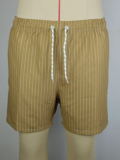 Herren Badeshorts mit Streifen – Lässige Strandshorts für Freizeit & Urlaub