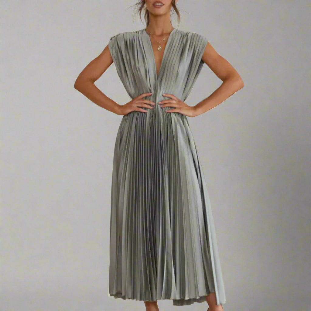 Penelope | Premium Elegantes Midi-Kleid