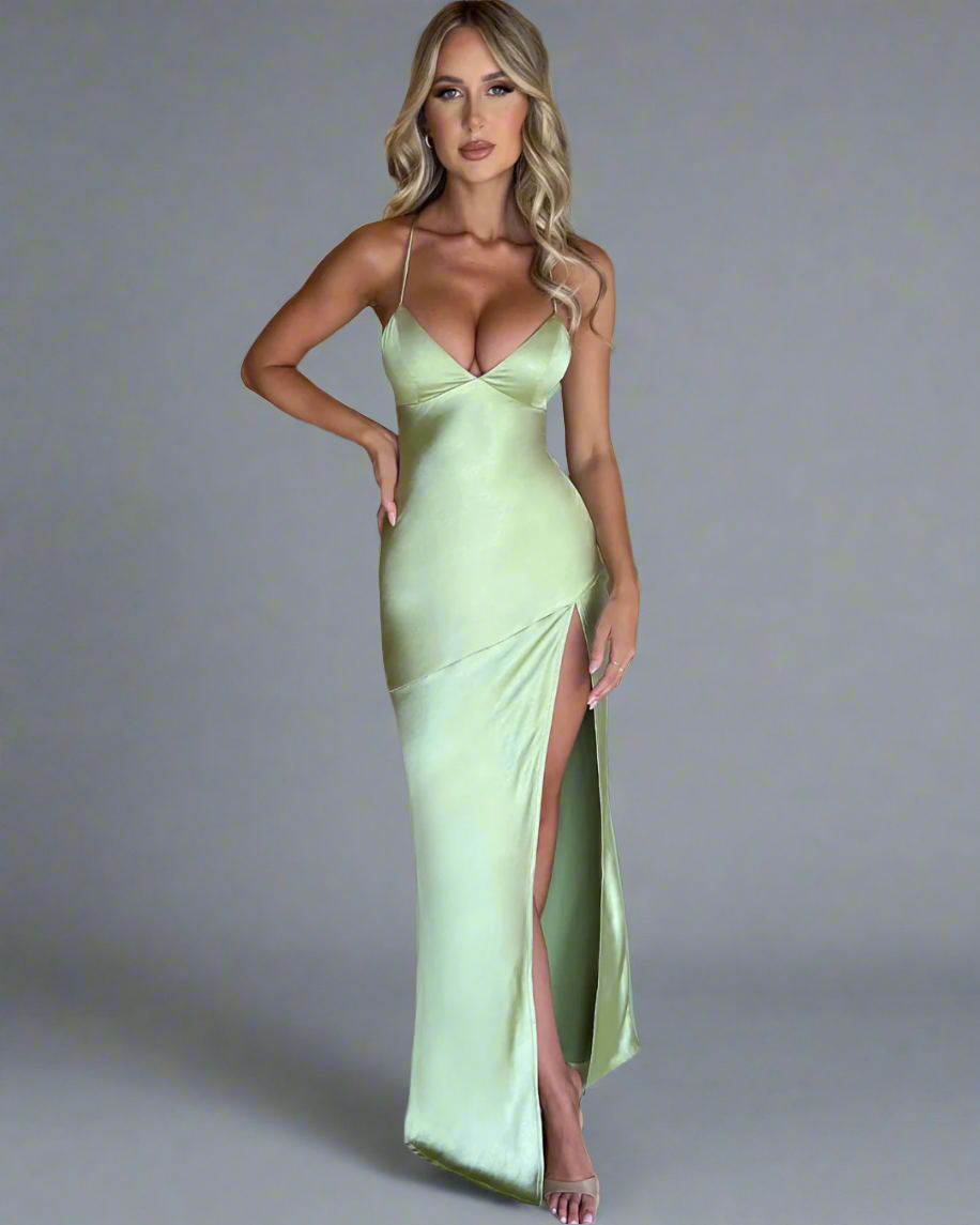 Sabine | Edles Seidenkleid