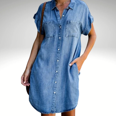 Jeanne – Kleid aus Denim