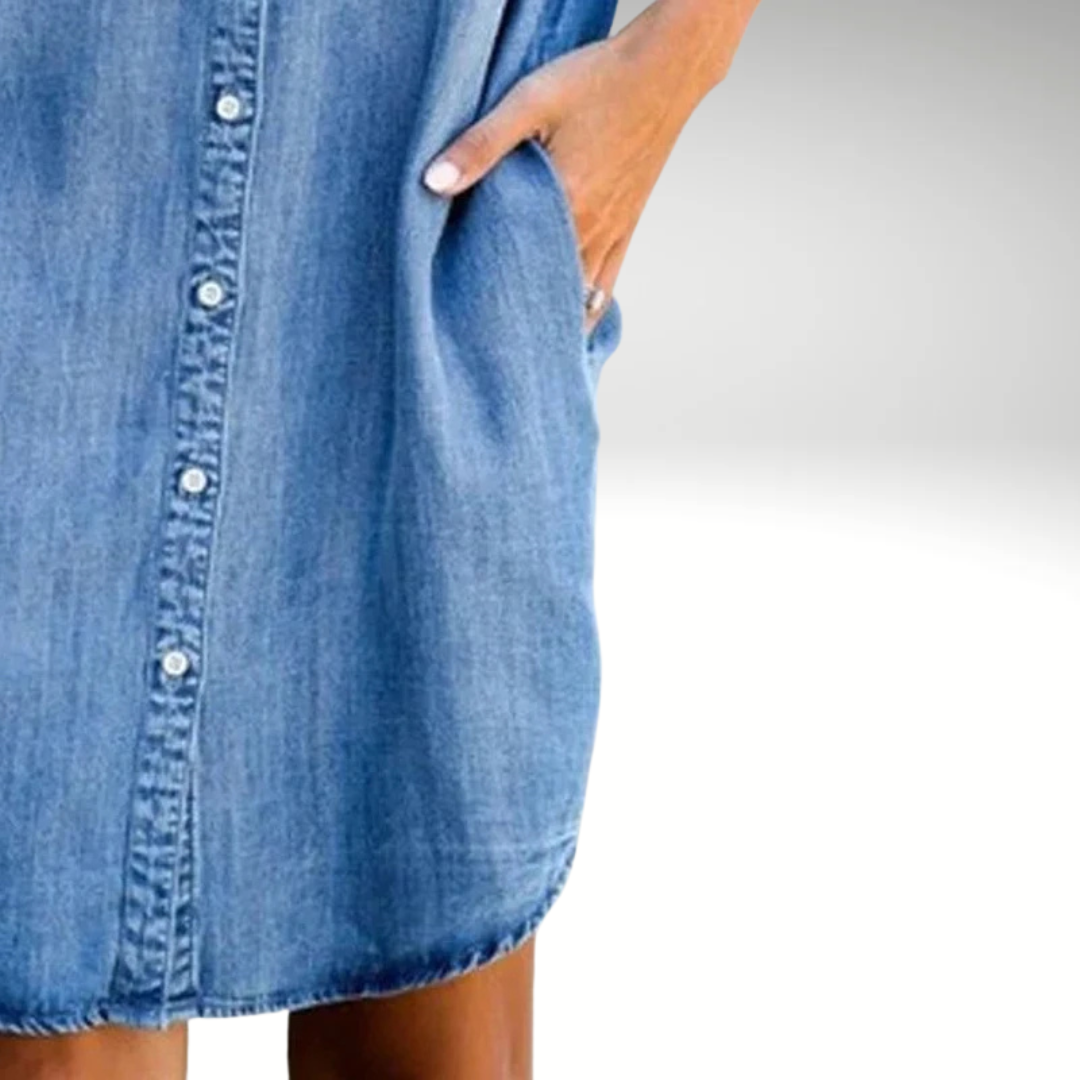 Jeanne – Kleid aus Denim