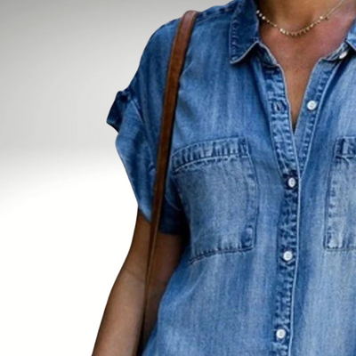 Jeanne – Kleid aus Denim